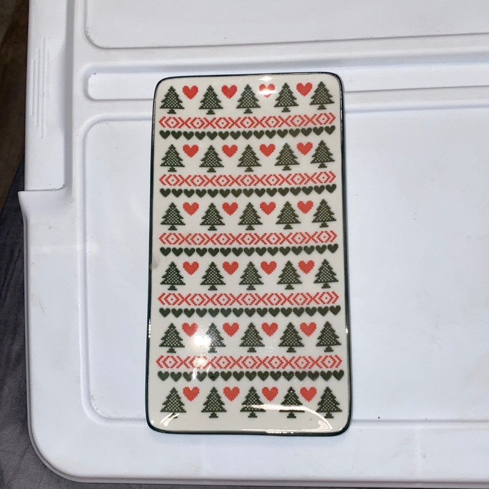 Butter tray.